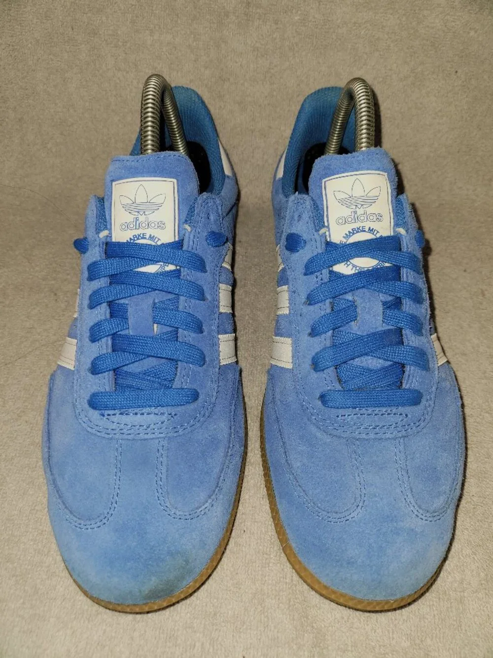 Adidas Originals Samba ADV Blue Bird Off White Tan Gum x JP5719 Men's Size 7